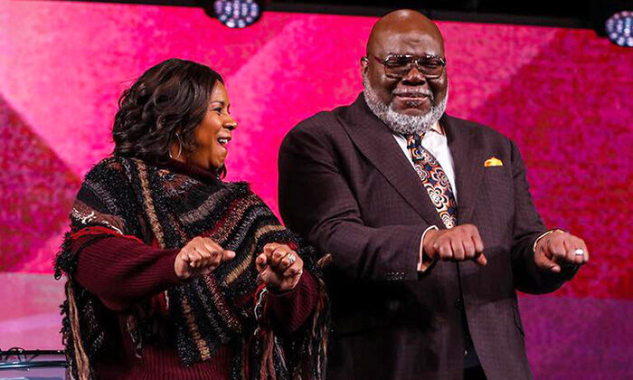 Who is t.d. jakes wife?