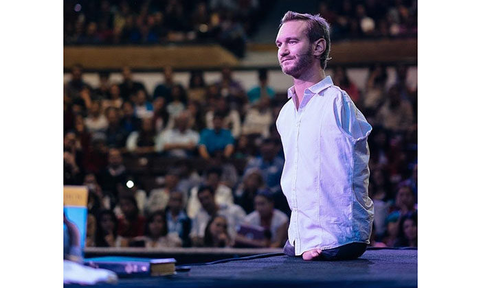 Vujicic nick Born without